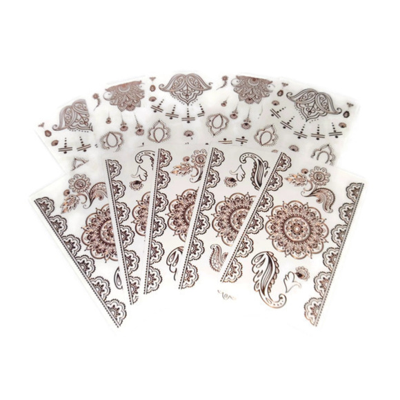 Sephora Other - New Sephora Rose Gold Temporary Tatoos 10 Sheets